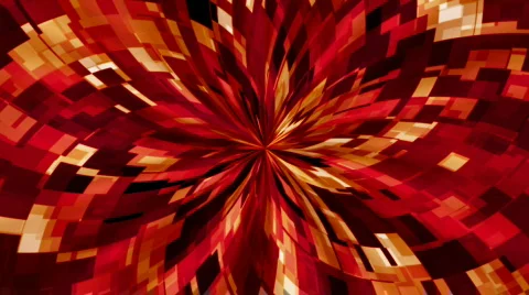 Seamless fractal flower. Version 2 of 2. Stock Footage 293612