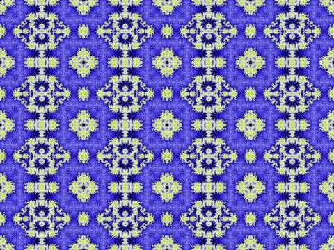 Seamless fractal pattern Stock Illustration