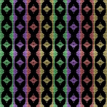 Seamless fractal pattern Stock Illustration