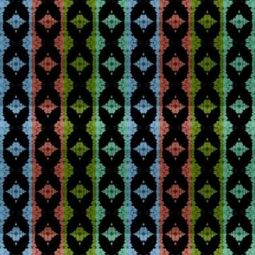 Seamless fractal pattern Stock Illustration