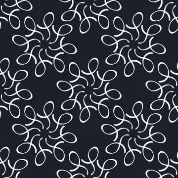 Seamless free hand drawn background for Wallpaper design, fabric, pattern fil Stock Illustration