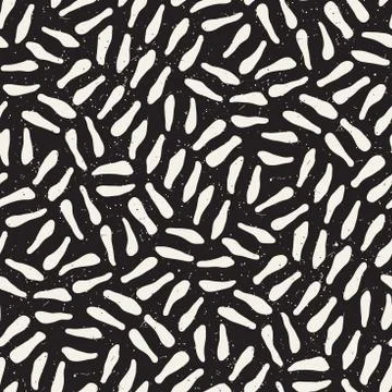 Seamless freehand pattern. Vector abstract rough lines background. Hand drawn 스톡 일러스트