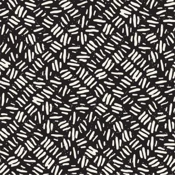 Seamless freehand pattern. Vector abstract rough lines background. Hand drawn 스톡 일러스트