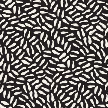 Seamless freehand pattern. Vector abstract rough lines background. Hand drawn Illustrazione stock