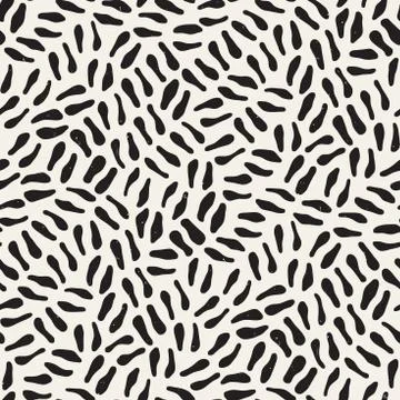 Seamless freehand pattern. Vector abstract rough lines background. Hand drawn 스톡 일러스트