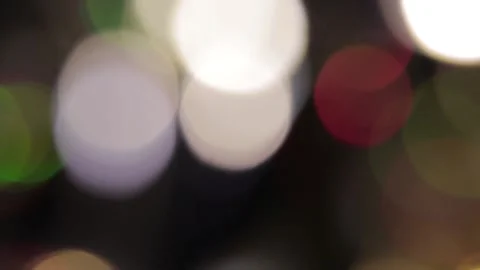 Seamless full-screen fixed lights and sparkling bokeh lights Видео 317488491