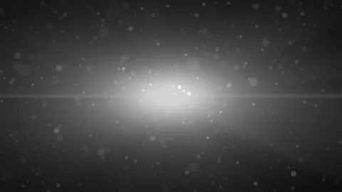 Seamless full-screen glowing light particles and constant light in the backgroun Video stock 315195432