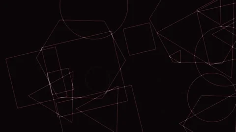 Seamless futuristic digital network glow abstract hexagon pattern backgroun.. Stock Footage 342207122