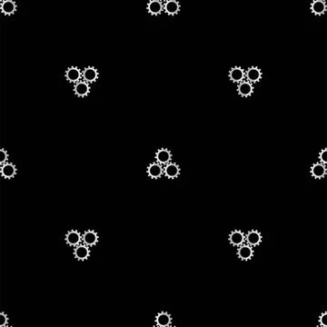 Seamless Gear Pattern. Industrial Background. Seamless Gear Pattern. Indus... Stock Photos