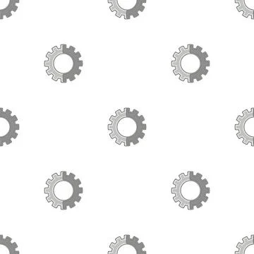 Seamless Gear Pattern Seamless Gear Pattern. Industrial Background. Mechan... Stock Photos
