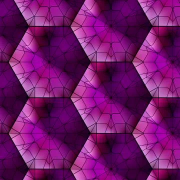 Seamless  gemstone vector pattern Stock Illustration