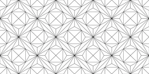 Seamless geo pattern of the straight lines Illustrazione stock