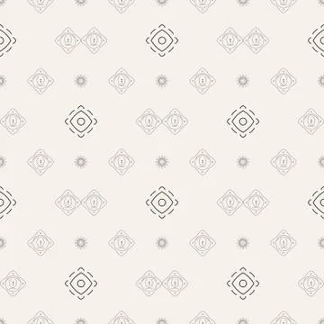 Seamless geometric abstract pattern. Stock Illustration