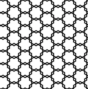 Seamless geometric abstract pattern Stock Illustration