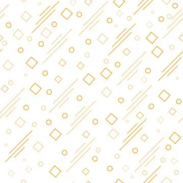 Seamless geometric abstract pattern for simple backgrounds textures and packa Stock Illustration