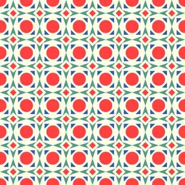 Seamless geometric abstract patterns. Vector illustration. Element, design. Stock Illustration