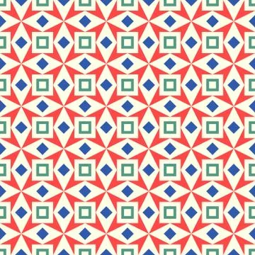 Seamless geometric abstract patterns. Vector illustration. Element, design. Stock Illustration