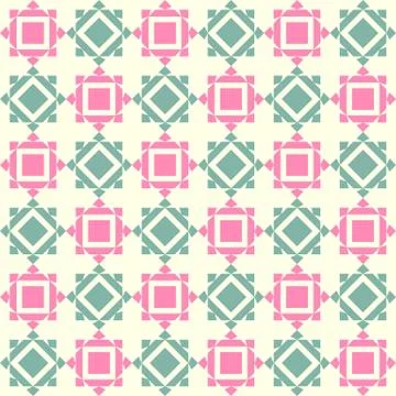 Seamless geometric abstract patterns. Vector illustration. Element, design. Stock Illustration