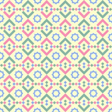 Seamless geometric abstract patterns. Vector illustration. Element, design. Stock Illustration