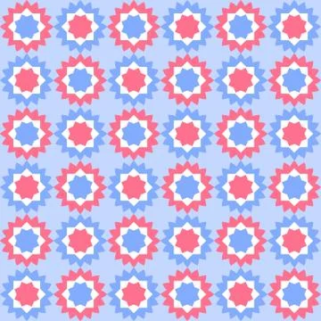 Seamless geometric abstract patterns. Vector illustration. Element, design. Stock-Illustration