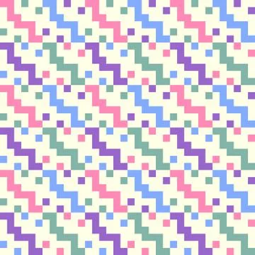 Seamless geometric abstract patterns. Vector illustration. Element, design. Stock Illustration