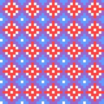 Seamless geometric abstract patterns. Vector illustration. Element, design. Stock Illustration