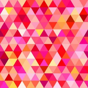 Seamless geometric abstract triangle texture background. Variegated interlocking 스톡 일러스트