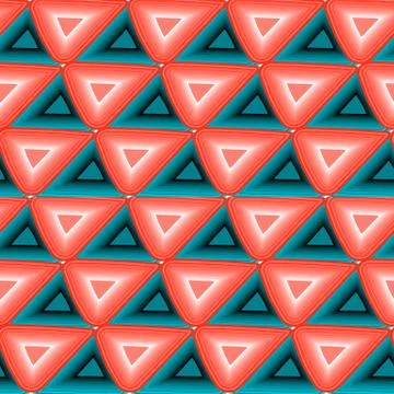 Seamless geometric abstract triangle texture background. Variegated interlocking 스톡 일러스트