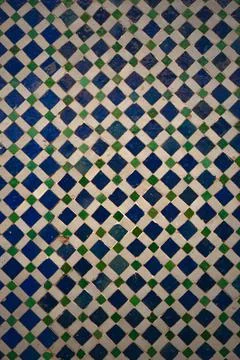 Seamless geometric arabic pattern Stock Photos