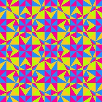 Seamless geometric background. Abstract vector Illustration Stock Illustration