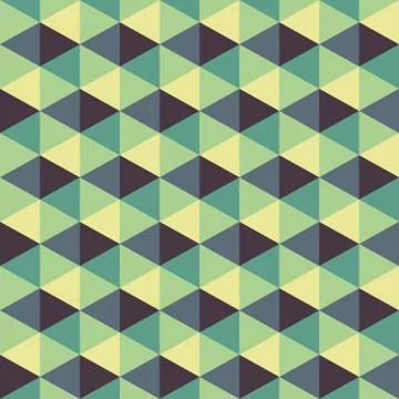 Seamless geometric background. Abstract vector Illustration Stock Illustration