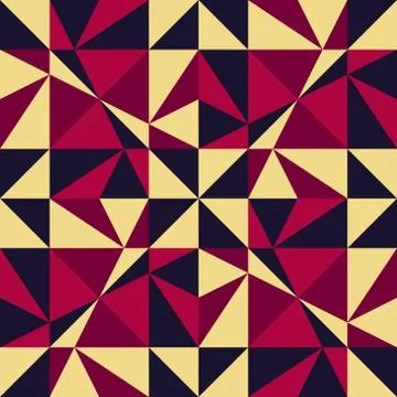 Seamless geometric background. Abstract vector Illustration Stock Illustration