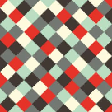 Seamless geometric background. Abstract vector Illustration Stock Illustration