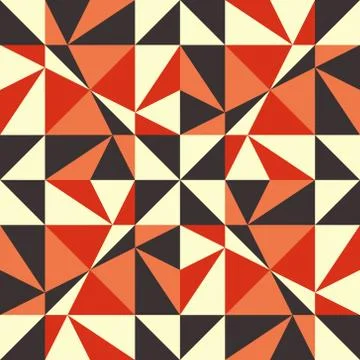 Seamless geometric background. Abstract vector Illustration Stock Illustration