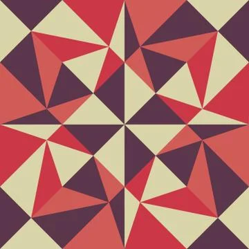 Seamless geometric background. Abstract vector Illustration Stock Illustration