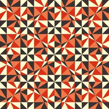 Seamless geometric background. Abstract vector Illustration. Seamless geom... Foto stock
