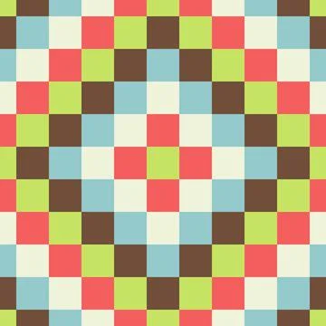 Seamless geometric background. Abstract vector Illustration. Seamless geom... Stock Photos