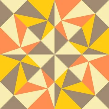 Seamless geometric background. Abstract vector Illustration. Seamless geom... Stock Photos