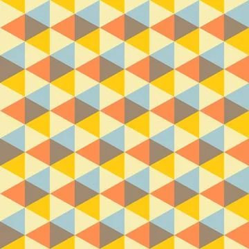 Seamless geometric background. Abstract vector Illustration. Seamless geom... Stock Photos