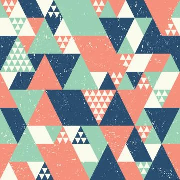 Seamless geometric background Stock Illustration