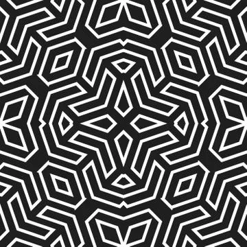 Seamless Geometric Background Stock Illustration