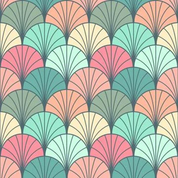 Seamless geometric background Stock Illustration