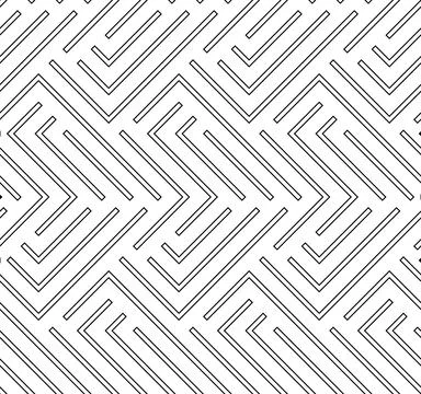 Seamless Geometric Background Stock Illustration