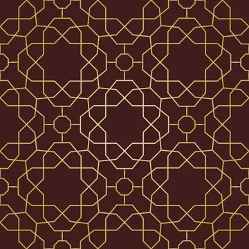 Seamless Geometric Background Stock Illustration