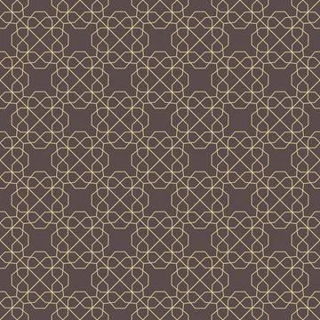 Seamless Geometric Background, Modern Abstract Pattern Stock Illustration