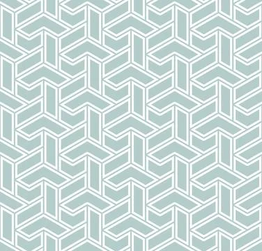 Seamless Geometric Background, Modern Abstract Pattern Stock Illustration