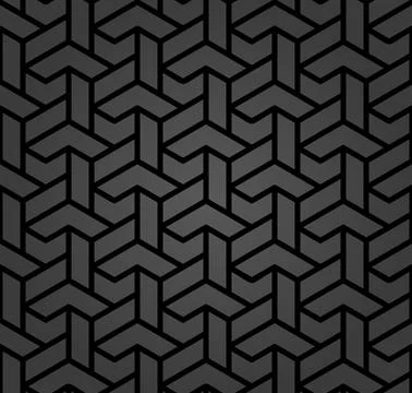Seamless Geometric Background, Modern Abstract Pattern Illustrazione stock