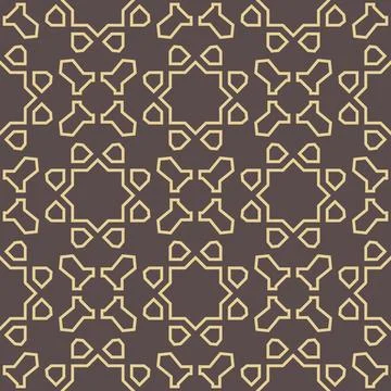 Seamless Geometric Background, Modern Abstract Pattern Stockillustratie