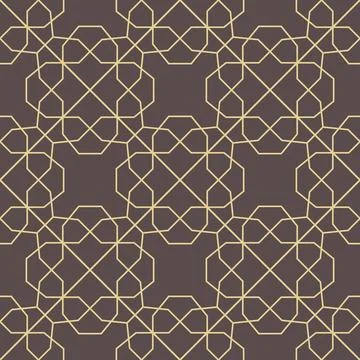 Seamless Geometric Background, Modern Abstract Pattern Illustrazione stock
