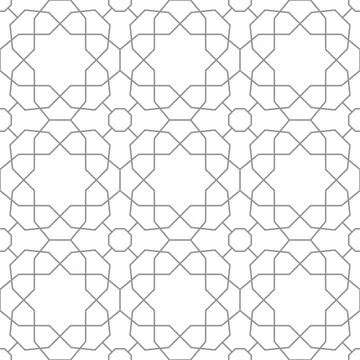Seamless Geometric Background, Modern Abstract Pattern Illustrazione stock